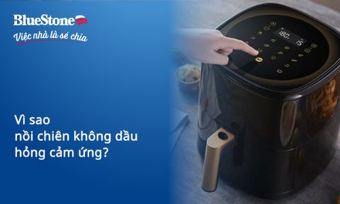 Vì sao nồi chiên không dầu hỏng cảm ứng? Cách khắc phục