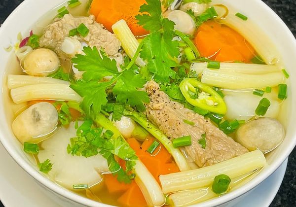 3 Cách làm nui nấu sườn heo đơn giản, đổi vị cơm nhà