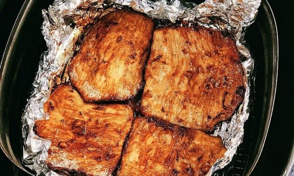 Hướng dẫn nướng thịt nạc vai bằng nồi chiên không dầu