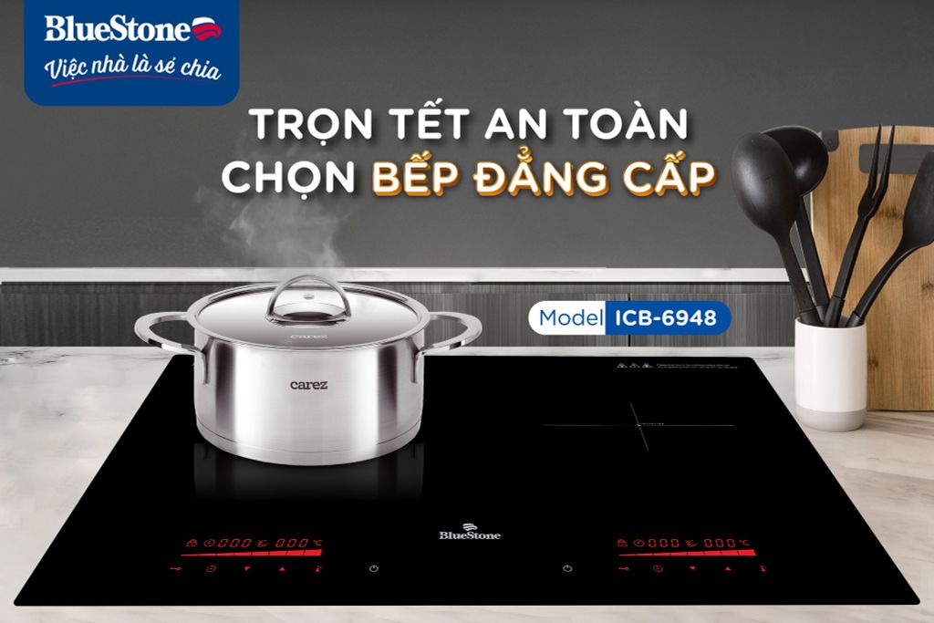 BẾP TỪ ĐÔI BLUESTONE ICB-6917 – 