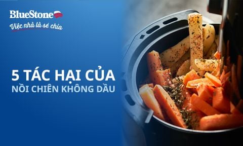 5 tác hại của nồi chiên không dầu ít người biết đến