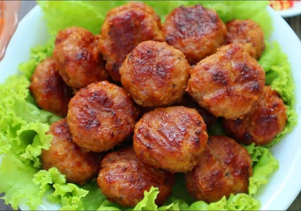 Cách làm thịt viên nướng ngũ vị vàng thơm, ngon khó cưỡng