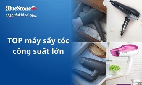 TOP máy sấy tóc công suất lớn giúp sấy nhanh, tóc mượt