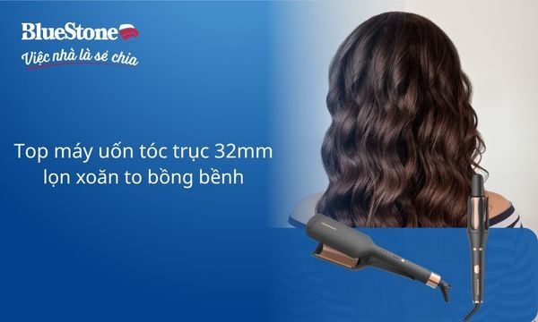 TOP máy uốn tóc trục 32mm cho lọn xoăn to bồng bềnh quyến rũ