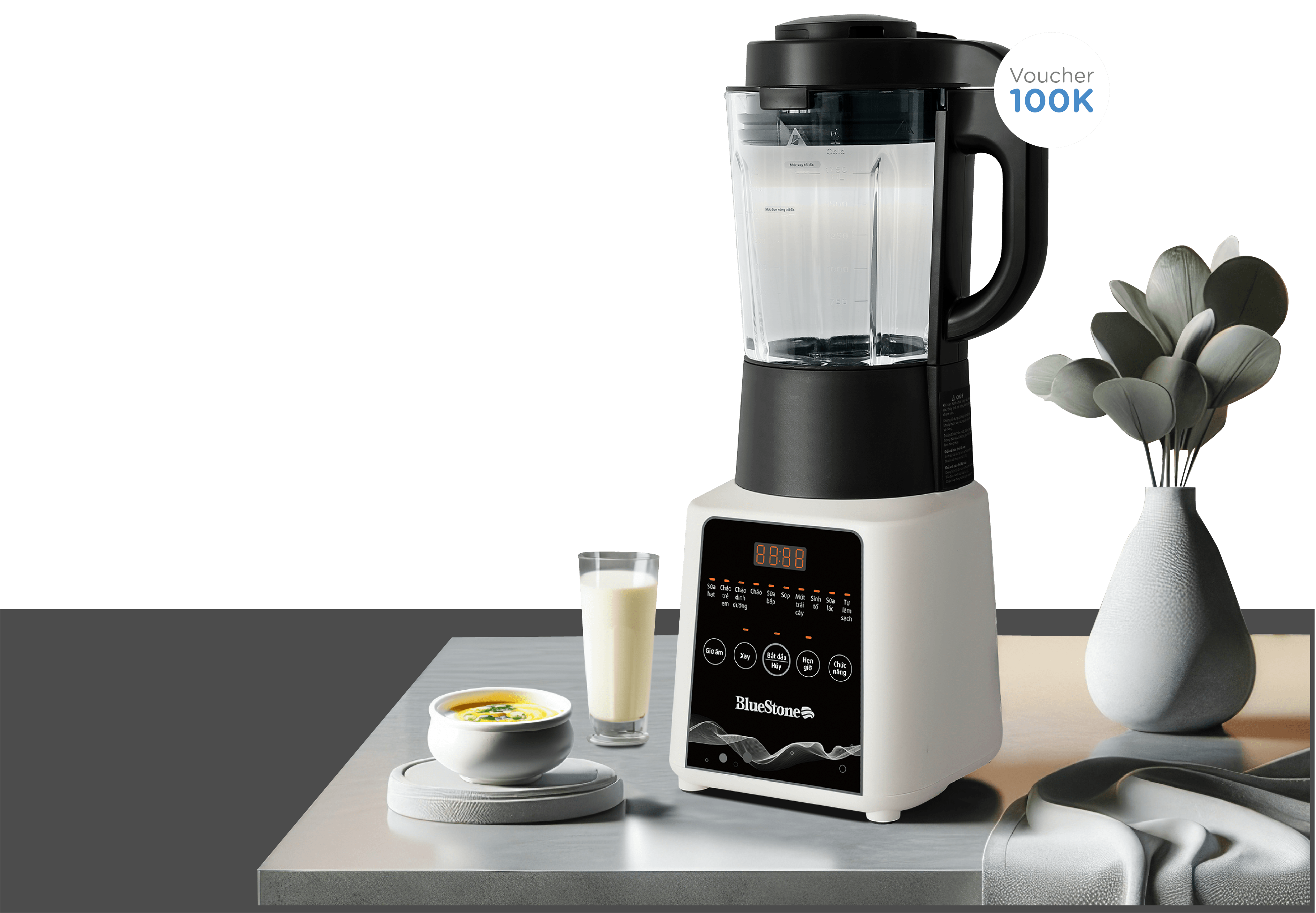 Đặt trước Máy làm sữa hạt đa năng BlueStone