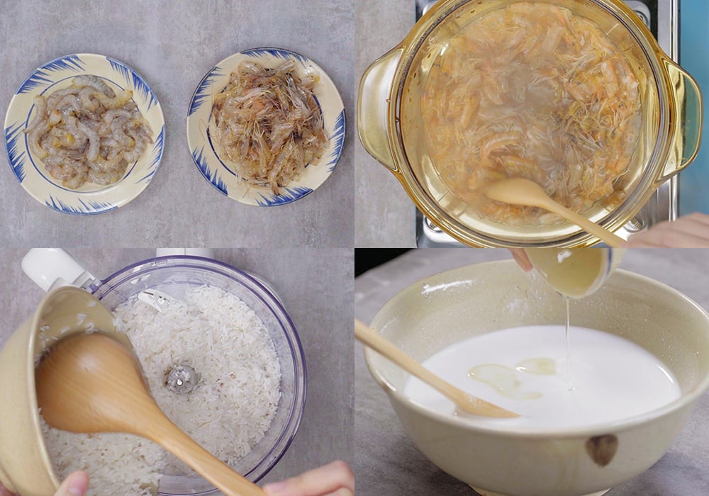 Sơ chế các nguyên liệu
