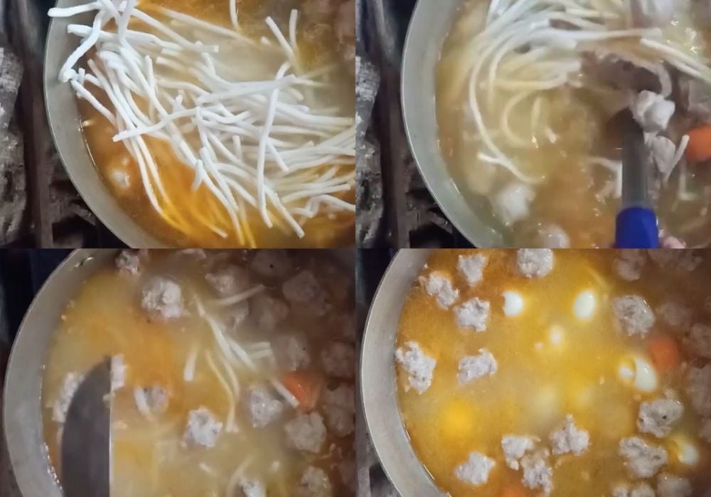 Nấu bánh canh