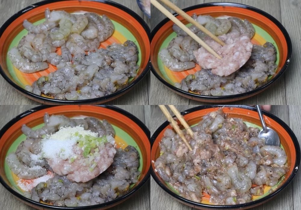 Ướp tôm thịt