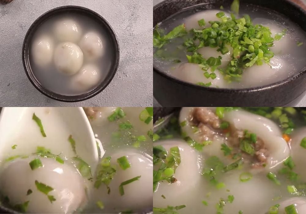 Bánh trôi nước nhân mặn