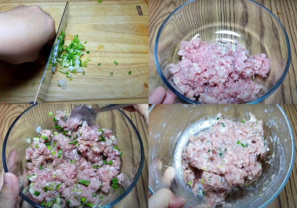 Sơ chế các nguyên liệu