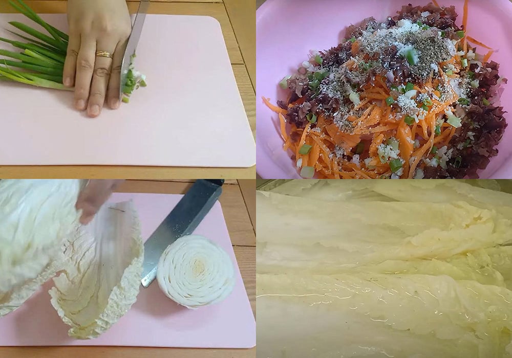 Sơ chế các nguyên liệu