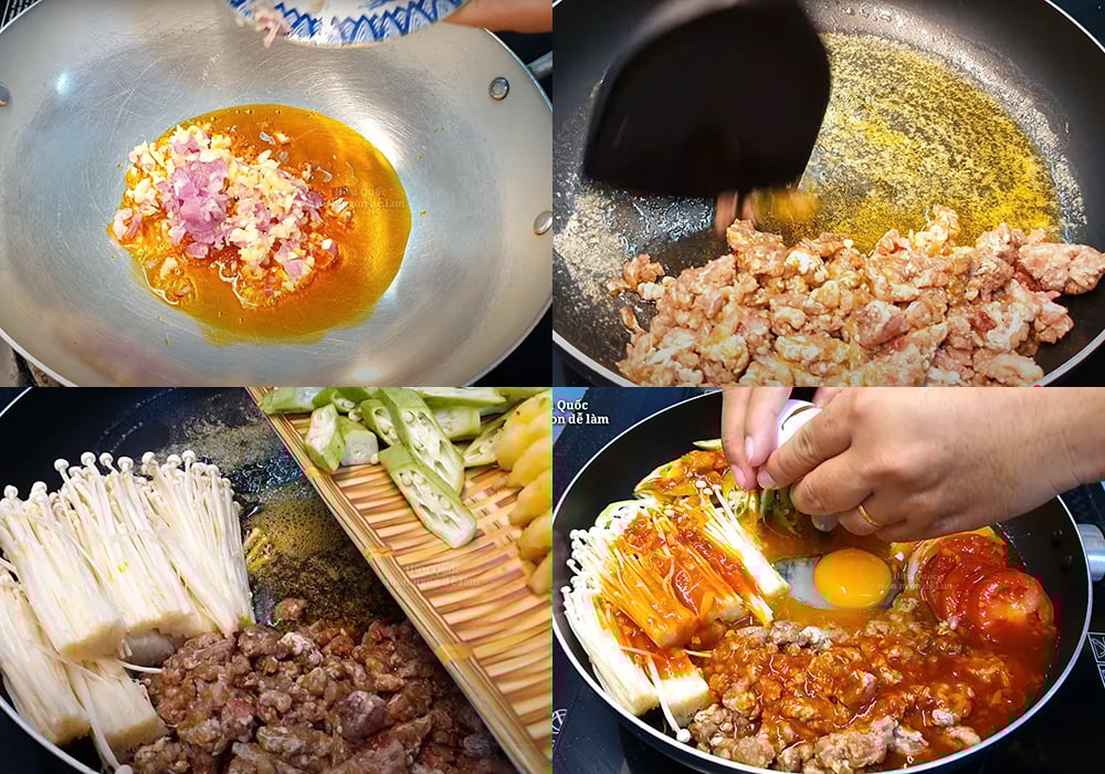 Các bước làm bò hàu sốt phô mai