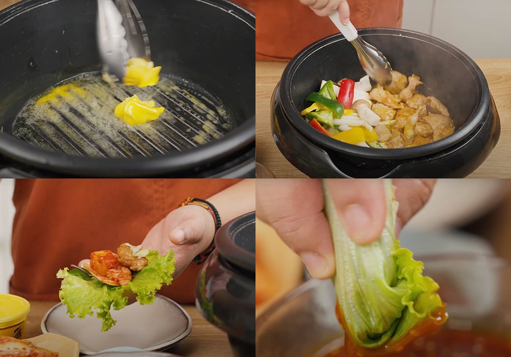 Các bước làm bò nầm nướng