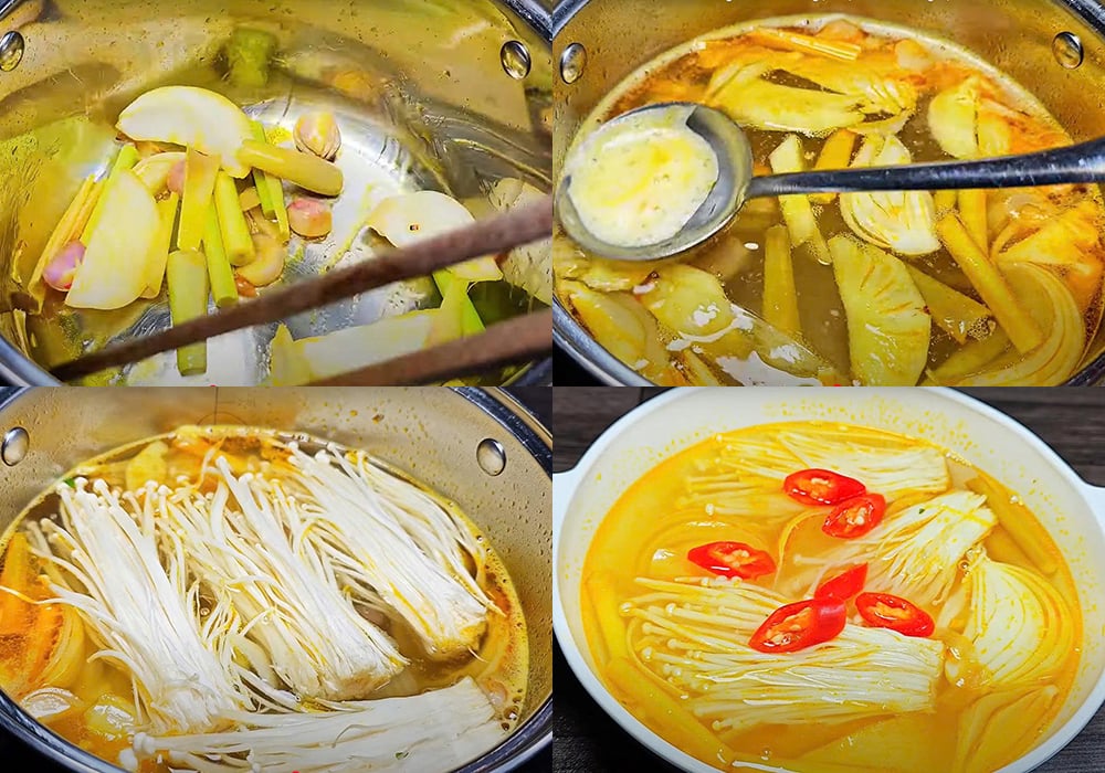 Các bước làm bò nhúng dấm