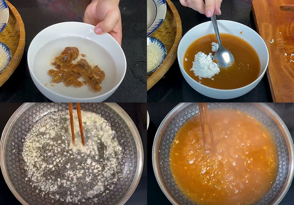 Làm nước sốt me