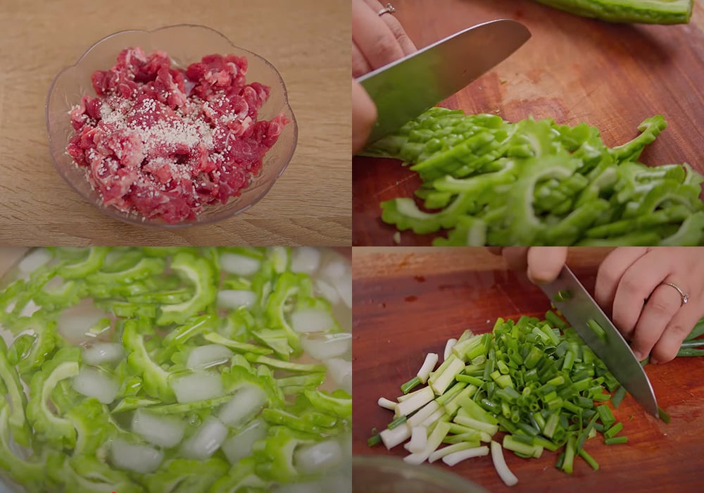 Sơ chế các nguyên liệu