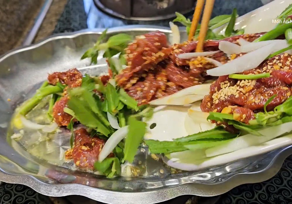 Các bước làm bò xào sa tế