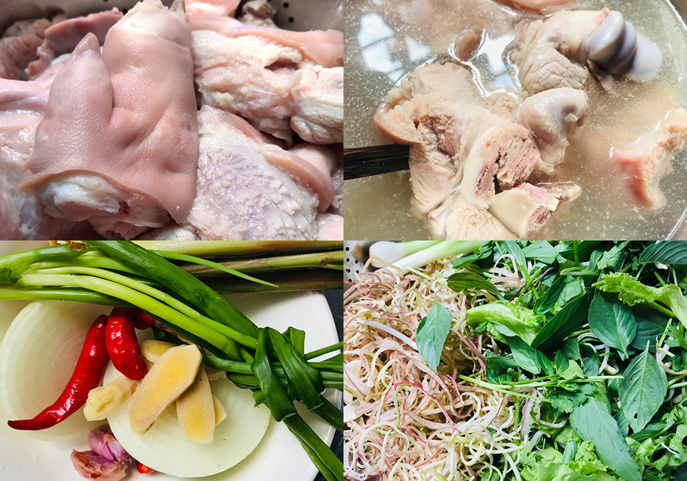 Sơ chế các nguyên liệu