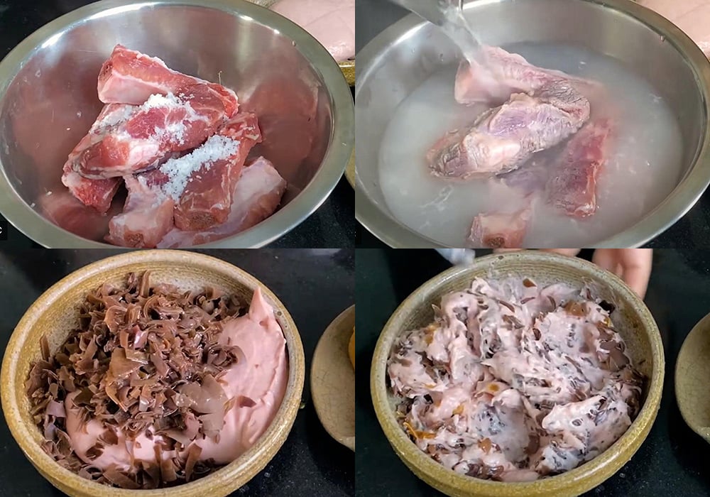 Sơ chế các nguyên liệu