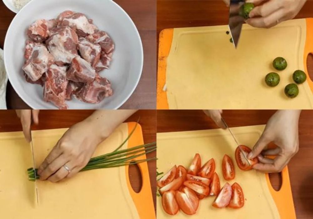 Sơ chế nguyên liệu
