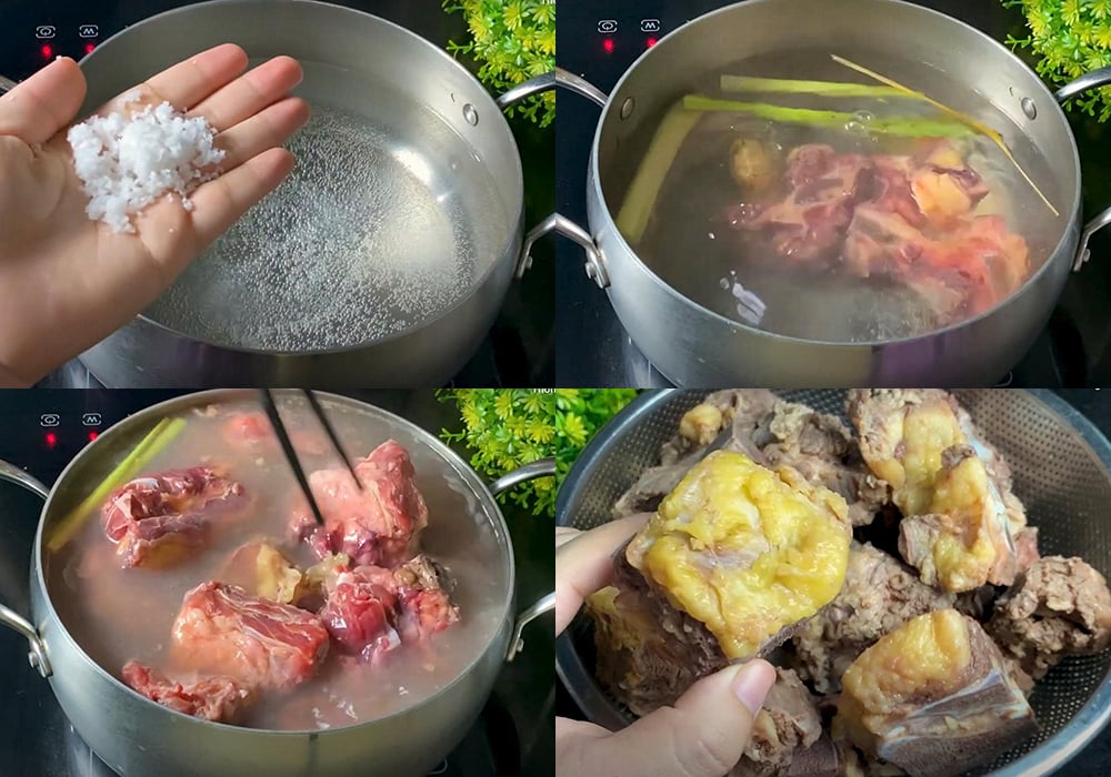 Sơ chế các nguyên liệu