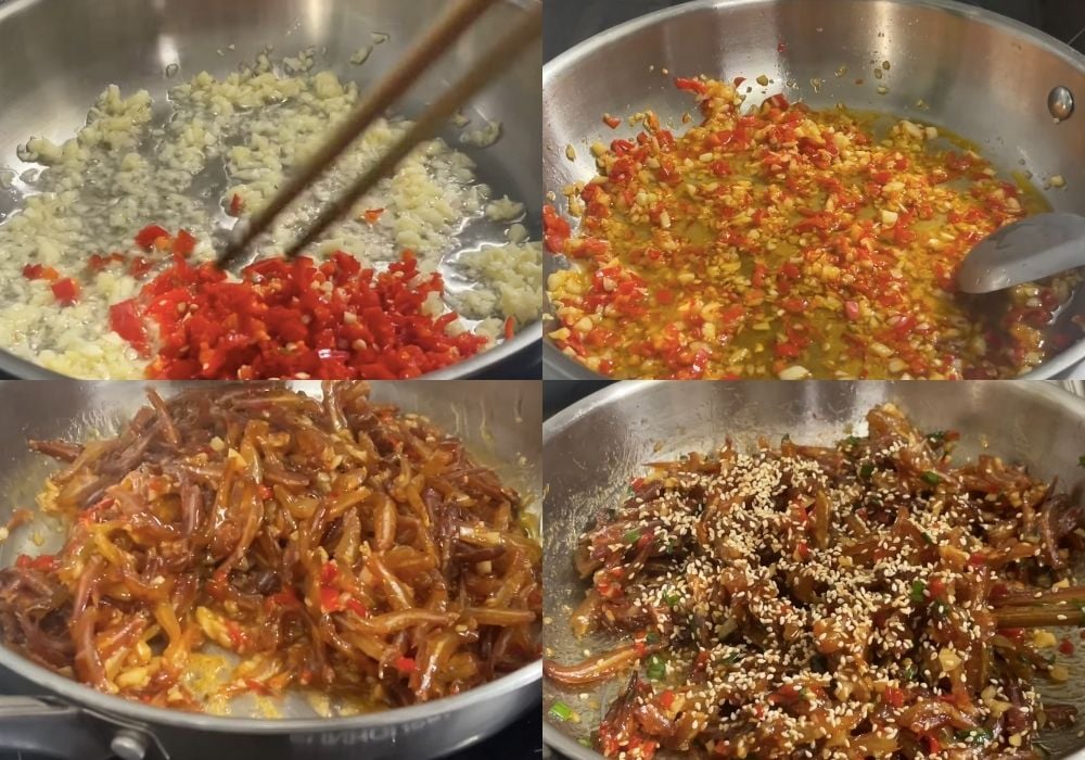 Làm sốt rim