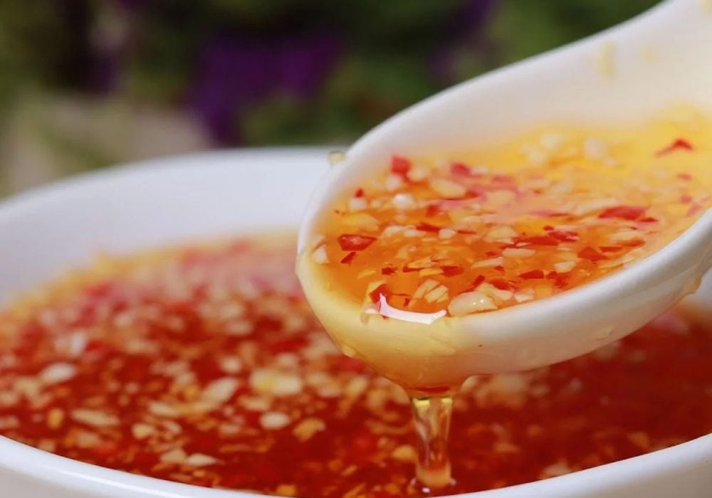 Pha nước chấm cà tím