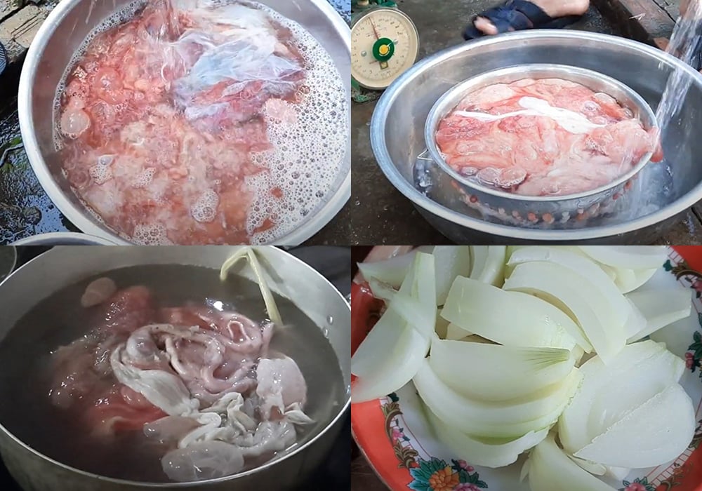 Sơ chế các nguyên liệu