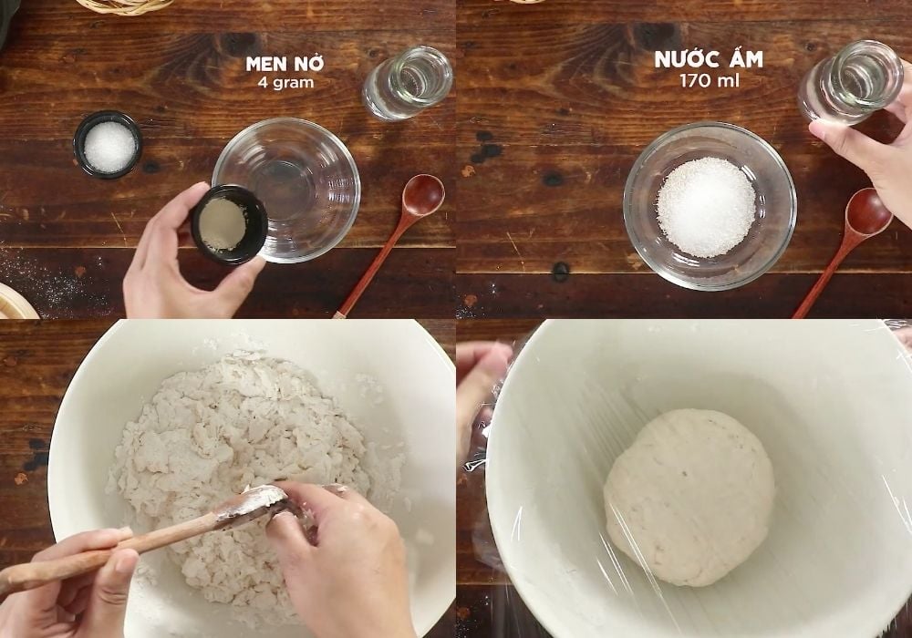 Làm vỏ bánh bao