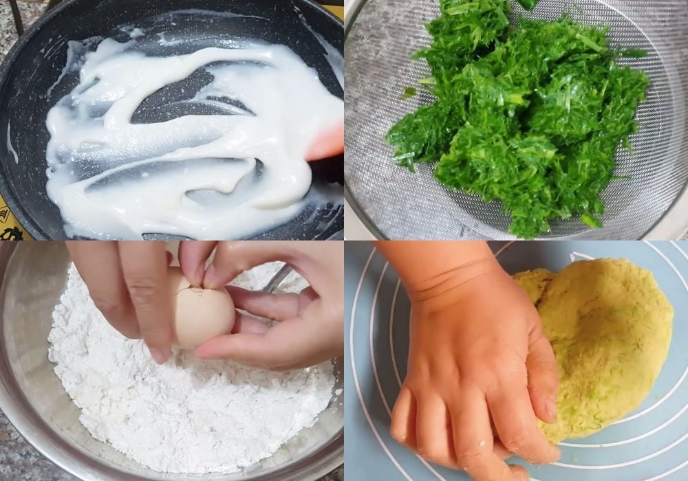 Làm vỏ bánh