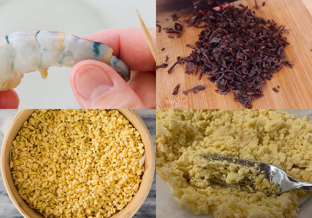 Sơ chế các nguyên liệu