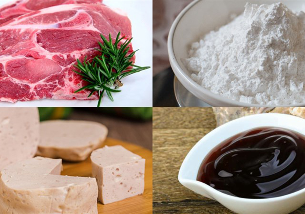 Nguyên liệu làm bánh ướt cuốn thịt