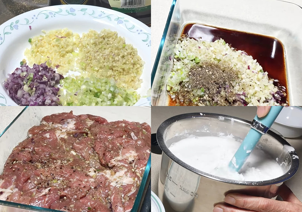 Sơ chế các nguyên liệu