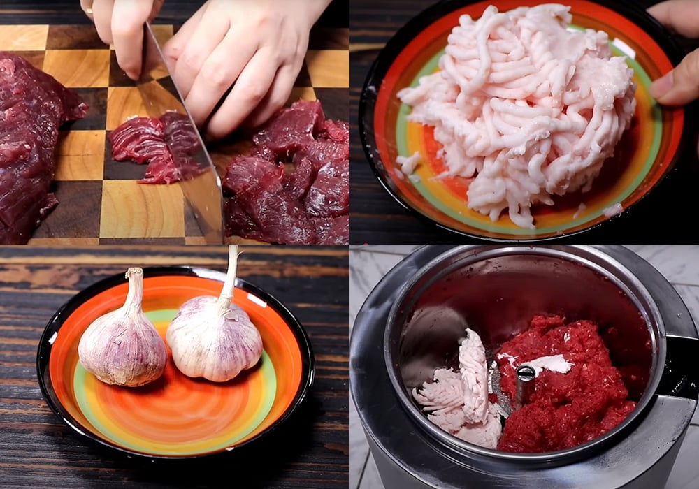 Sơ chế các nguyên liệu