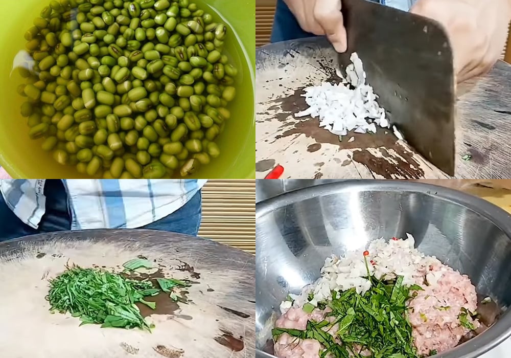 Sơ chế các nguyên liệu