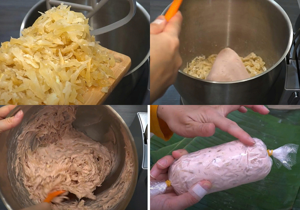 Các bước làm chả gân bò