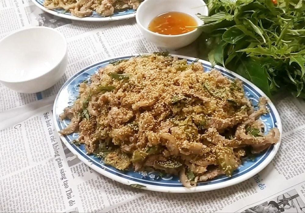 Chạo thịt heo có thể bảo quản trong ngăn mát tủ lạnh và dùng trong 1 - 2 ngày