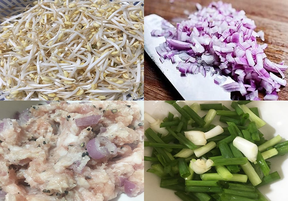 Sơ chế các nguyên liệu