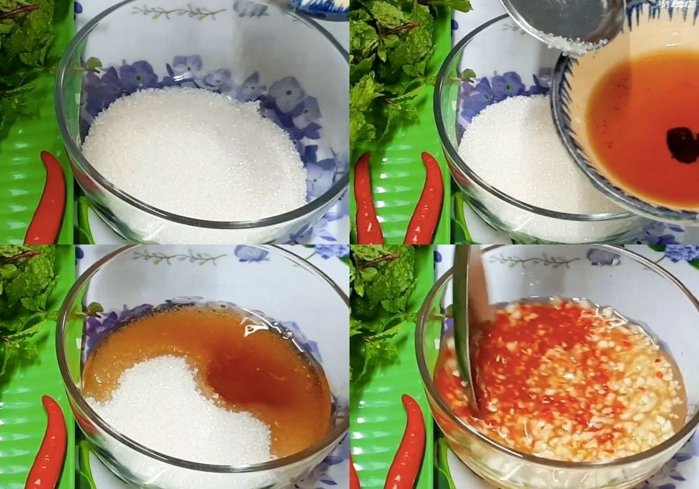 Làm nước trộn gỏi