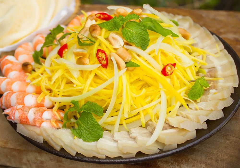 Mẹo bảo quản gỏi xoài tôm thịt đúng cách