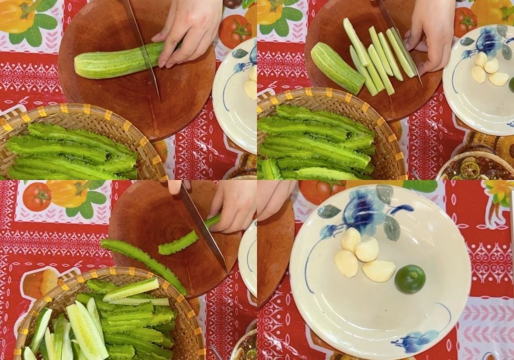 Sơ chế các nguyên liệu khác