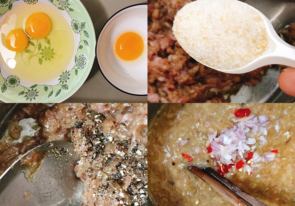 Sơ chế các nguyên liệu