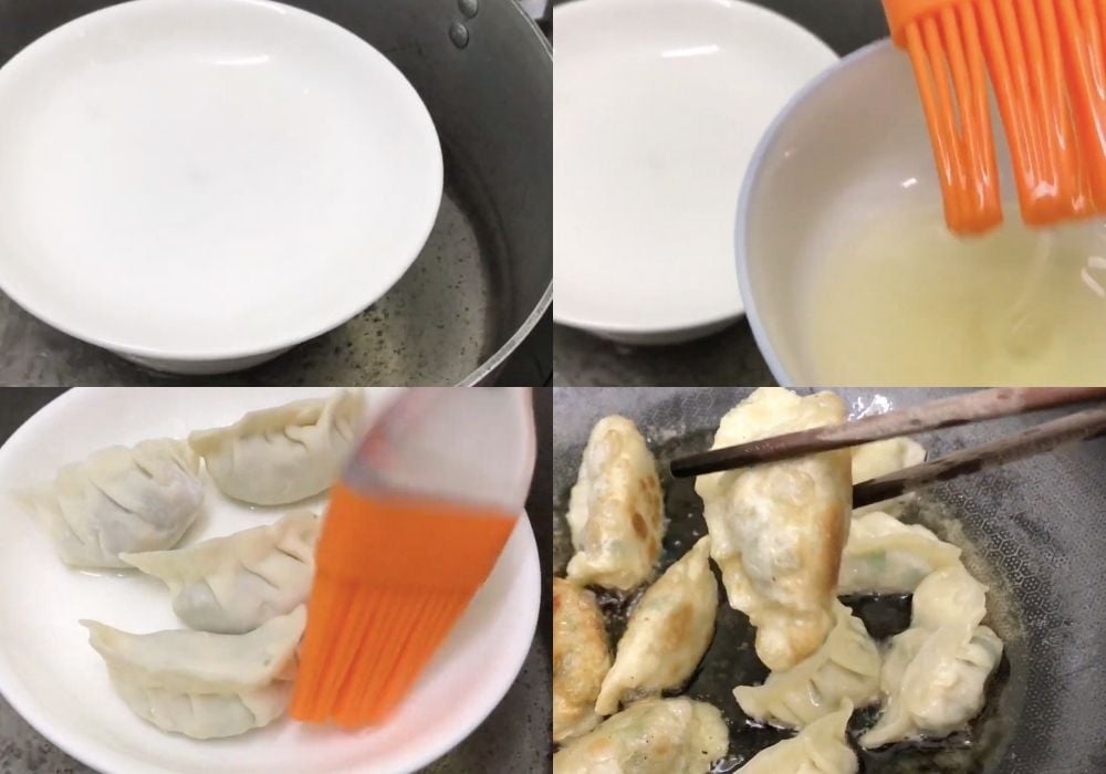 Hấp và chiên vàng giòn