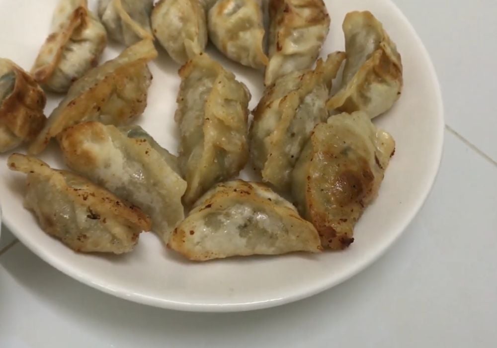 Bánh mandu nhân thịt