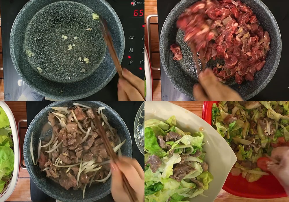 Sơ chế các nguyên liệu