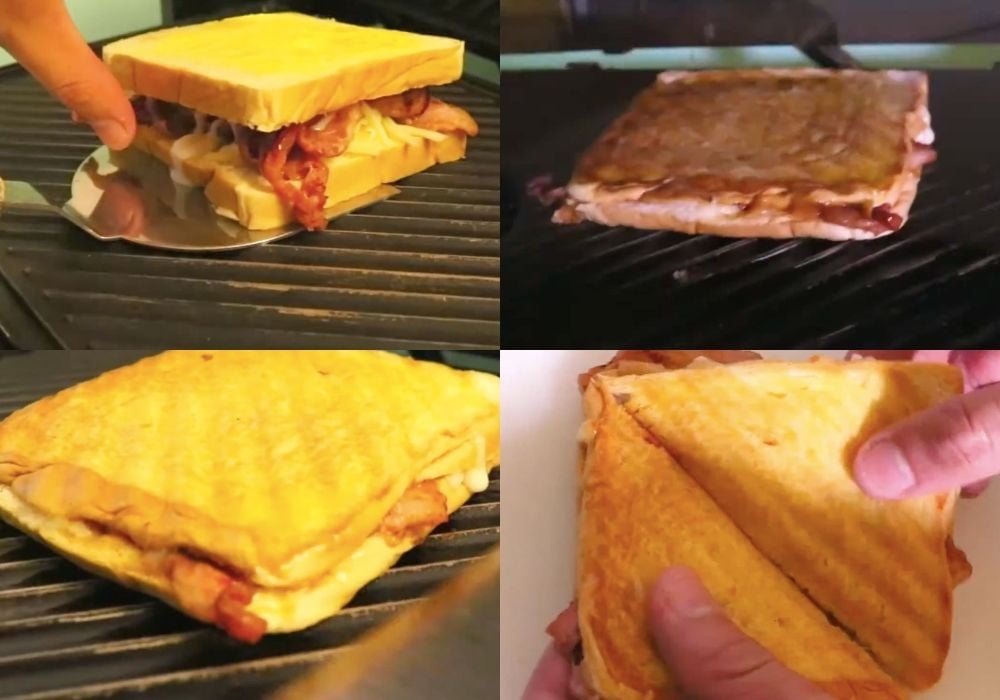 Áp chảo sandwich