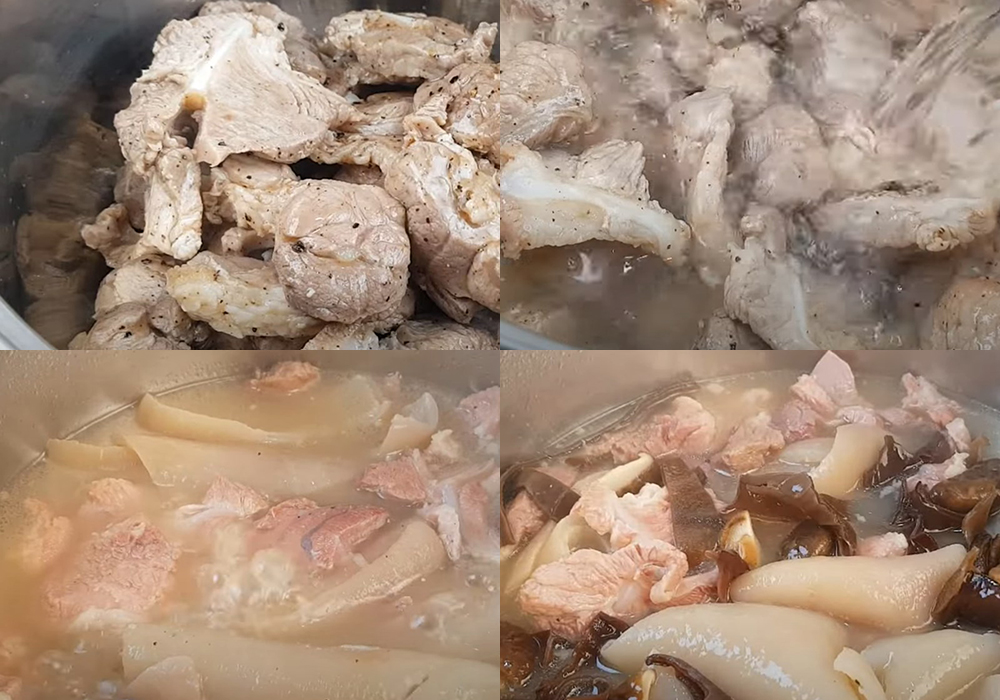 Sơ chế các nguyên liệu
