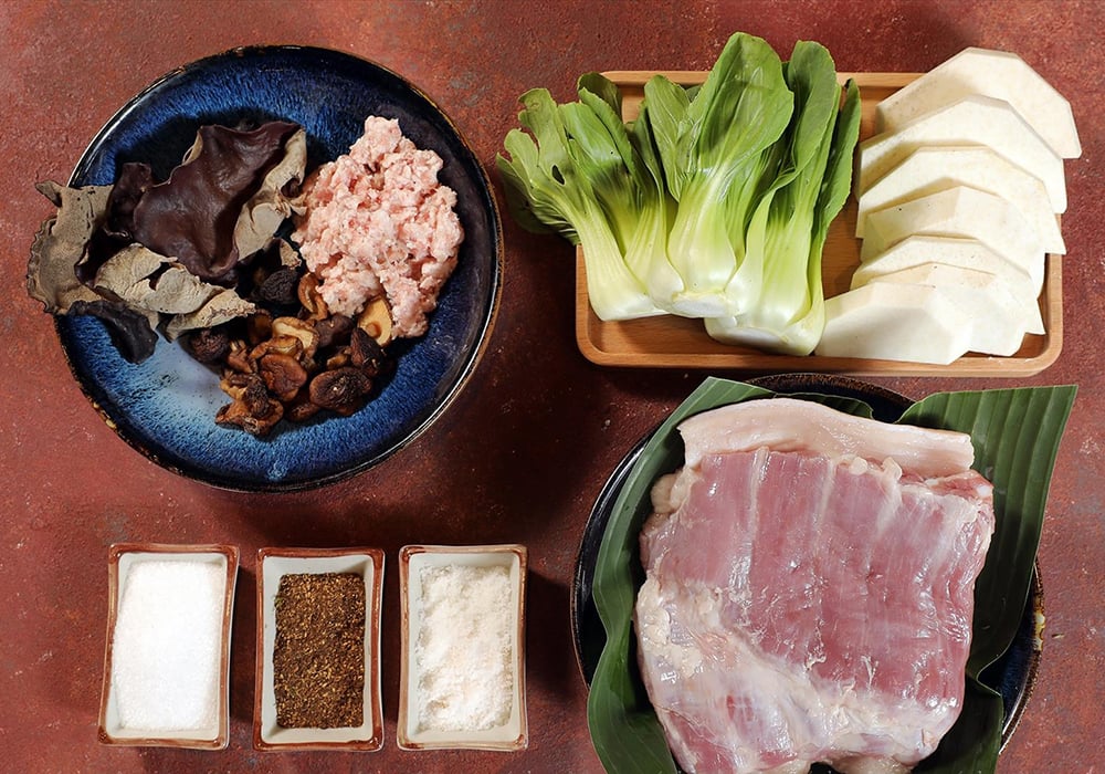 Nguyên liệu làm thịt khâu nhục