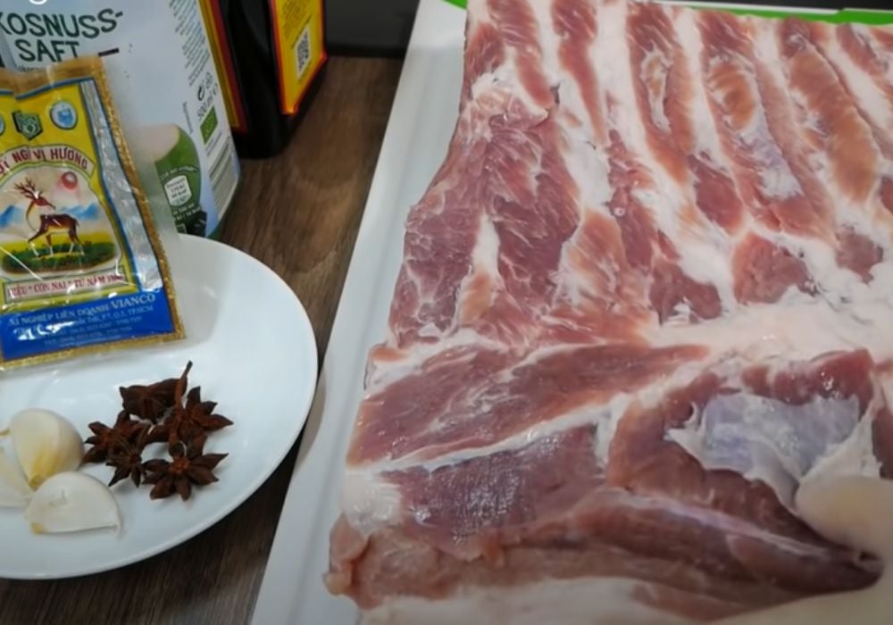 Chuẩn bị nguyên liệu