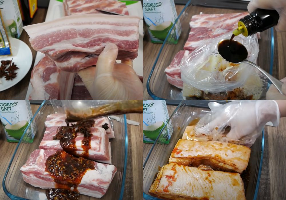 Ướp thịt với ngũ vị hương